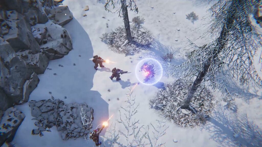 俯视角科幻动作游戏《黑风》试玩版上架Steam