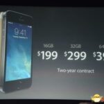 苹果公布iPhone 5S配置 64位处理器 9月20日发售