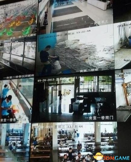 某大学男女在食堂上演活春宫 画面透过电视墙直播