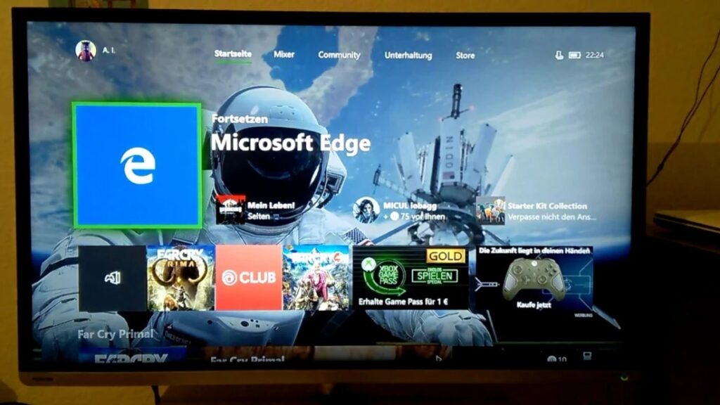 Xbox系统9月更新：支持最新Edge浏览器