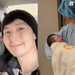 快訊／嚴爵當爸爸了！緊抱愛女溫柔告白：歡迎來到新的世界
