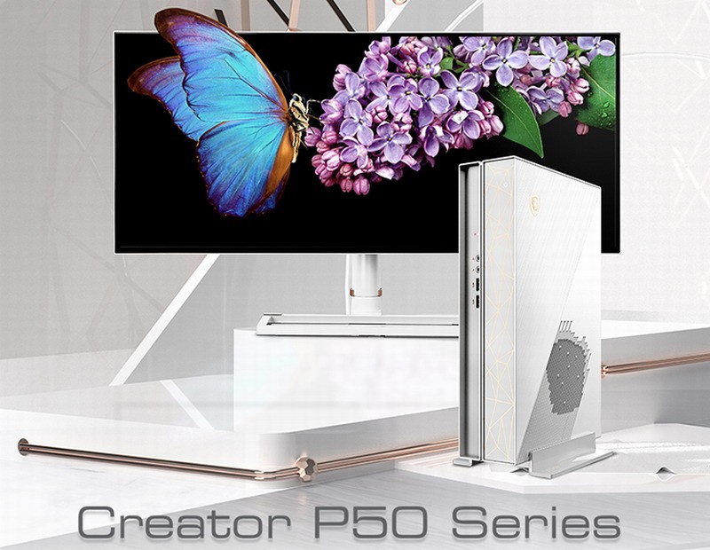 微星P50台式主机发布 11代酷睿i7+RTX 3060加持