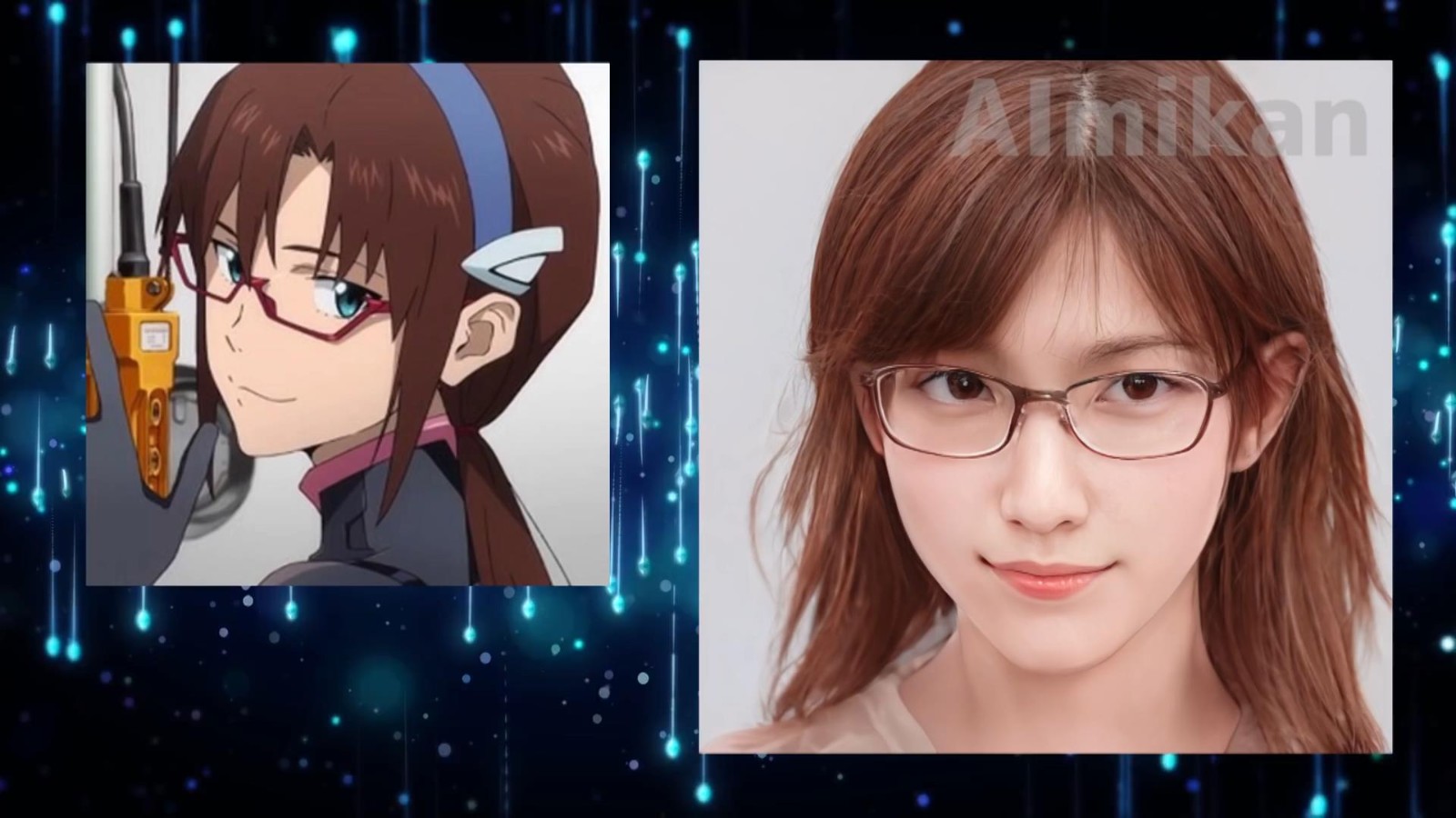 大神将《EVA》角色利用AI进行真人化 效果惊艳