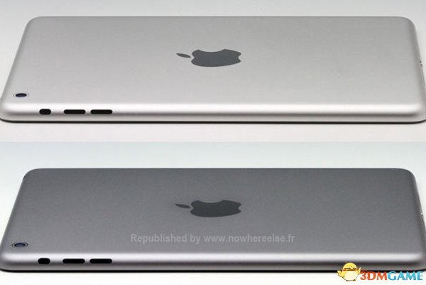 超越土豪金 太空灰版第二代iPad mini谍照流出